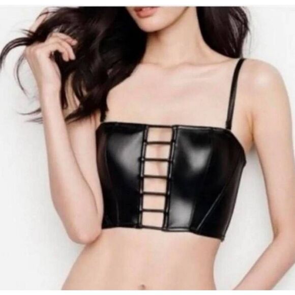 Victoria’s Secret Iconic Malibu Very Sexy Unlined Strapless Bustier Corset Size - Picture 1 of 8